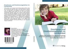 Bookcover of Emotionen und Emotionsregulation im Lernkontext