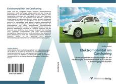 Copertina di Elektromobilität im Carsharing