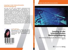 Capa do livro de Leasing in der internationalen Rechnungslegung 