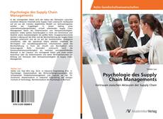 Bookcover of Psychologie des Supply Chain Managements