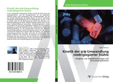 Capa do livro de Kinetik der γ/α-Umwandlung niedriglegierter Stähle 