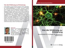 Bookcover of Von der Erfahrung zur Erinnerung