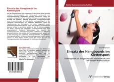 Bookcover of Einsatz des Hangboards im Klettersport