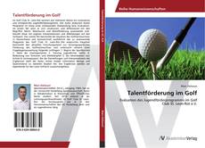 Buchcover von Talentförderung im Golf