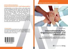 Bookcover of Unternehmenskultur, Organisationsformen und Lebenszyklus