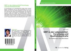 Capa do livro de MRT in der Lebensmittel-Forschung und Qualitätskontrolle 
