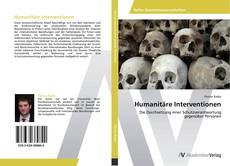 Bookcover of Humanitäre Interventionen