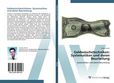 Buchcover von Geldwäschetechniken: Systematiken und deren Beurteilung