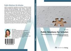 Buchcover von Public Relations für Schulen