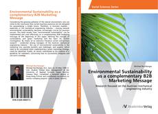 Buchcover von Environmental Sustainability as a complementary B2B Marketing Message