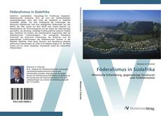 Buchcover von Föderalismus in Südafrika