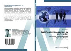 Capa do livro de Beziehungsmanagement zu Lieferanten 