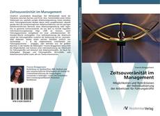 Capa do livro de Zeitsouveränität im Management 