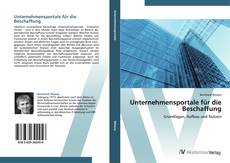 Bookcover of Unternehmensportale für die Beschaffung