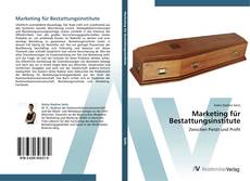 Buchcover von Marketing für Bestattungsinstitute