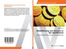 Buchcover von Modellierung von Fairness in der Spieltheorie