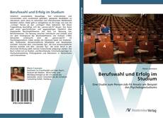 Bookcover of Berufswahl und Erfolg im Studium