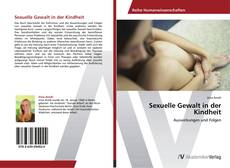 Обложка Sexuelle Gewalt in der Kindheit