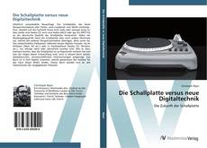 Capa do livro de Die Schallplatte versus neue Digitaltechnik 