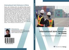 Couverture de International Joint Ventures in China