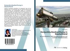 Capa do livro de Konjunkturbeobachtung in Deutschland 