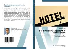 Bookcover of Beschwerdemanagement in der Hotellerie