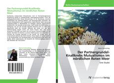 Capa do livro de Der Partnergrundel-Knallkrebs Mutualismus im nördlichen Roten Meer 