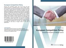 Copertina di European Competition Policy