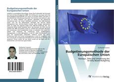 Buchcover von Budgetierungsmethode der Europäischen Union