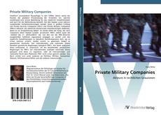 Bookcover of Private Military Companies