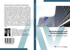 Bookcover of Wirtschaftsstil und Wirtschaftskultur