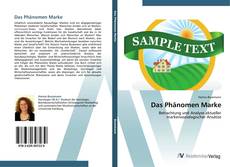 Bookcover of Das Phänomen Marke
