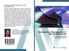 Capa do livro de Stategisches Management in der Musikbranche 