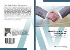 New Ways for Lean Management kitap kapağı