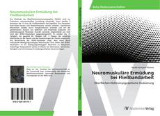 Capa do livro de Neuromuskuläre Ermüdung bei Fließbandarbeit 