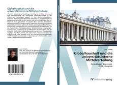 Globalhaushalt und die universitätsinterne Mittelverteilung kitap kapağı