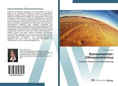 Capa do livro de Konsumenten-Ethnozentrismus 