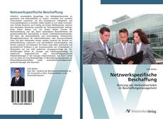 Bookcover of Netzwerkspezifische Beschaffung