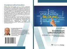 Copertina di Grundwissen Lehramtsstudium