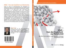 Capa do livro de MbO - Von der Exaktheit zur Relativität 