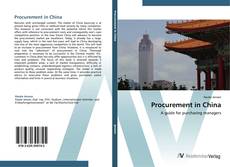 Capa do livro de Procurement in China 