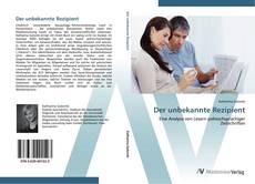 Bookcover of Der unbekannte Rezipient