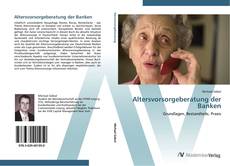 Bookcover of Altersvorsorgeberatung der Banken