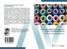 Capa do livro de Prozessoptimierung von Mass Customization 