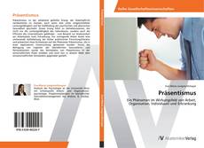 Präsentismus kitap kapağı