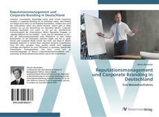 Capa do livro de Reputationsmanagement und Corporate Branding in Deutschland 