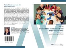 Bookcover of Maria Montessori und der Konstruktivismus