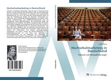 Capa do livro de Hochschulmarketing in Deutschland 