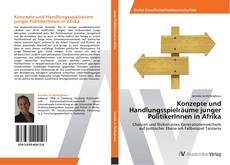 Capa do livro de Konzepte und Handlungsspielräume junger PolitikerInnen in Afrika 