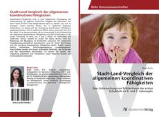 Bookcover of Stadt-Land-Vergleich der allgemeinen koordinativen Fähigkeiten